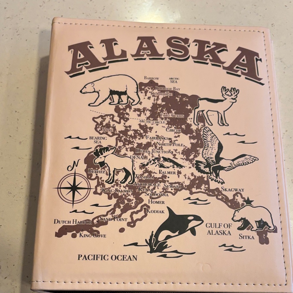 Alaska Map Travel photo album